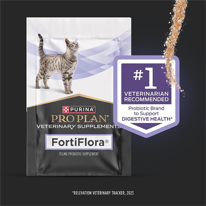 Purina Pro Plan Veterinary Supplements FortiFlora Cat Probiotic Supplement - Image 2