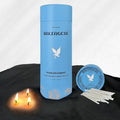 Unscented Black Pearled Candle 18oz Luxury Sand Candle Granulated Wax by ZECHKAVAA