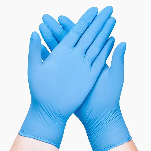 Disposable Nitrile Exam Gloves, Nitrile Gloves Disposable Latex Free, Medical - Image 3