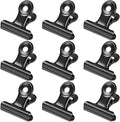 30 Pack Bulldog Clips 1.25 Inches Small Hinge Paper Clips Metal Hinge Clips by Orcielo