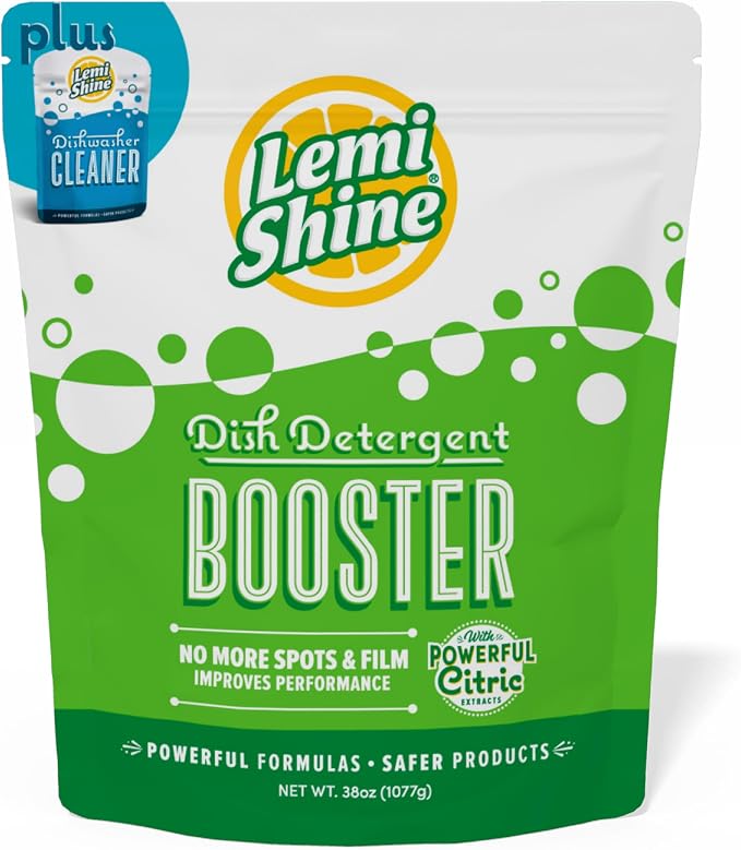Lemi Shine Natural Dish Detergent Booster by LemiShine