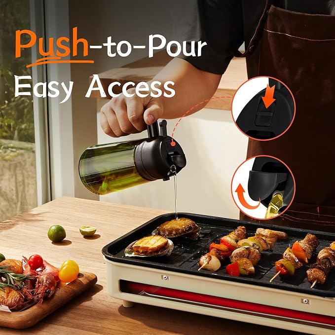 TrendPlain - Original 16oz/470ml Olive Oil Dispenser Bottle - Image 4