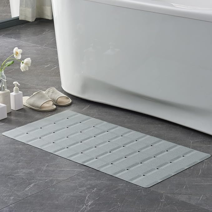 Foldable Silicone Bathtub Mat: Jumbo Size Heavy Duty Safety Bath Mat - Image 6