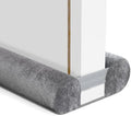Door Draft Stopper for Bottom of Door, Under Door Gap Filler/Seal for Big Gap by BKSAI