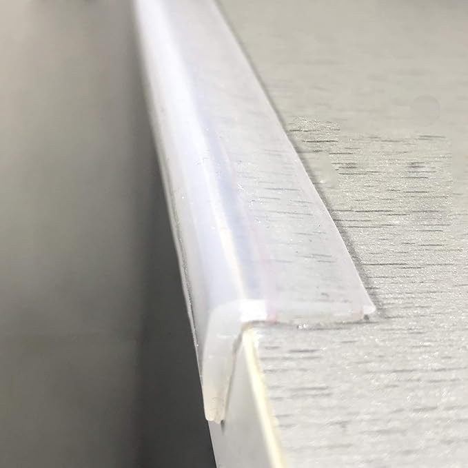Edge Protector 100% Silicone, Baby Proofing Clear Table Corners Guards by Angloria