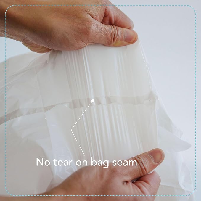 13 Gallon Drawstring Trash Bags, Unscented 200 Count Tall Kichen Garbage Bags - Image 4