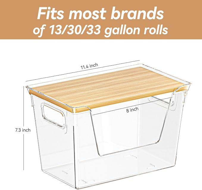 1 Pack Stackable Storage Trash Bag Holder - Image 5