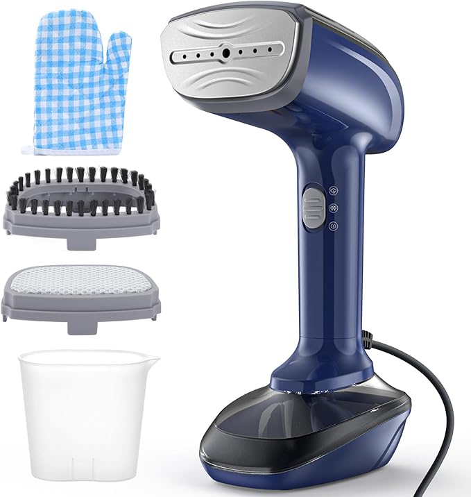 Powerful Handheld Fabric Steamer - 1800W by NTAYDZSW