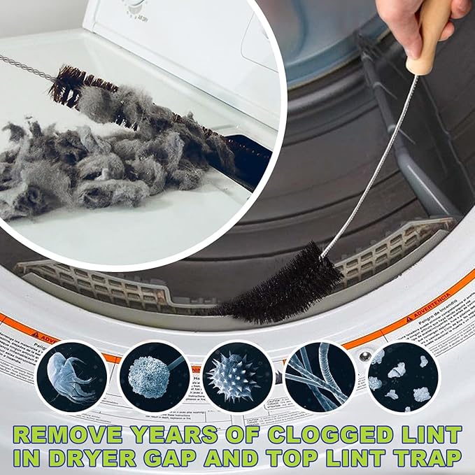 Sealegend Dryer Vent Cleaner Kit Dryer Lint Vacuum Attachment Lint Remover - Image 3