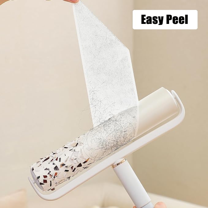 6 Pack 9.45 inch Lint Roller Refill Extra Sticky 9.4-9.5 inch Wide Large Lint - Image 4