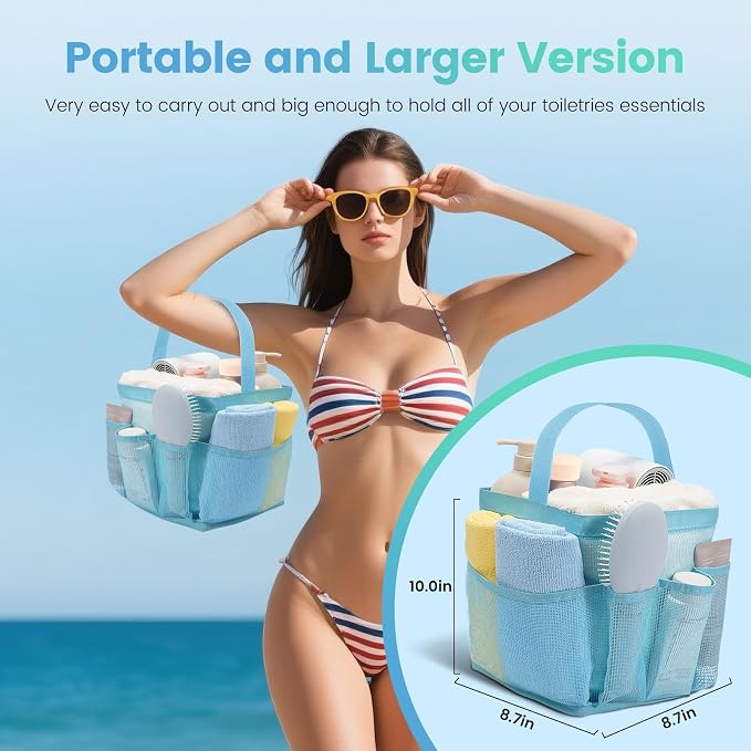 Shower Caddy Portable for College Dorm Room Essentials for Girls - Image 5