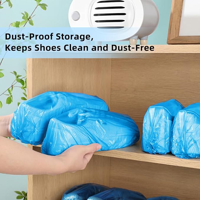 200 Pcs Shoe Covers Disposable Non Slip, Waterproof Shoe Covers Disposable - Image 6