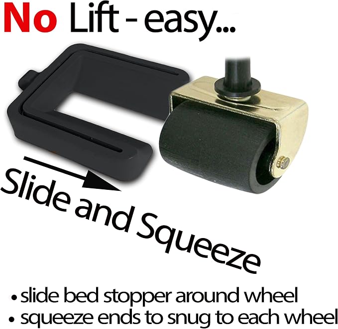 iPrimio No Lift Bed Stoppers to Prevent Sliding - Image 2