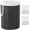 Laundry Hamper Laundry Basket Round 19.0 Gal Handwoven Rattan Laundry Basket by SETVSON