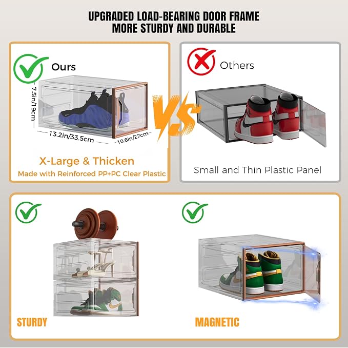 X-Large Stackable Shoe Boxes - Image 5