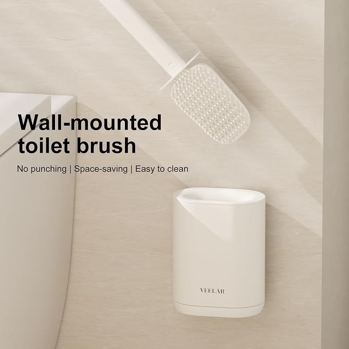 Toilet Brush and Holder Set - Image 3