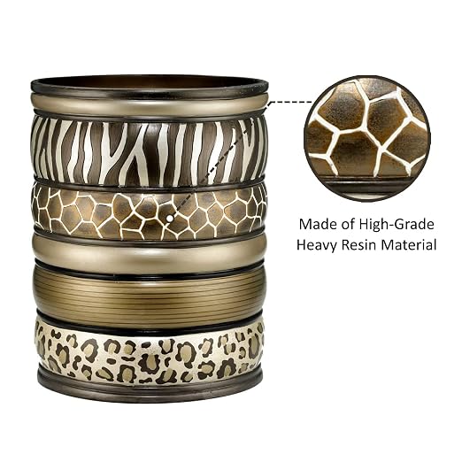 Decorative Trash Can for Bathroom, Office & Bedroom - Image 2
