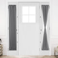 DWCN French Door Curtains – Rod Pocket Thermal Blackout Curtain by DWCN
