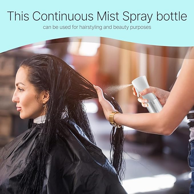BeautifyBeauties Hair Spray Bottle – Ultra Fine Continuous Water Mister - Image 3
