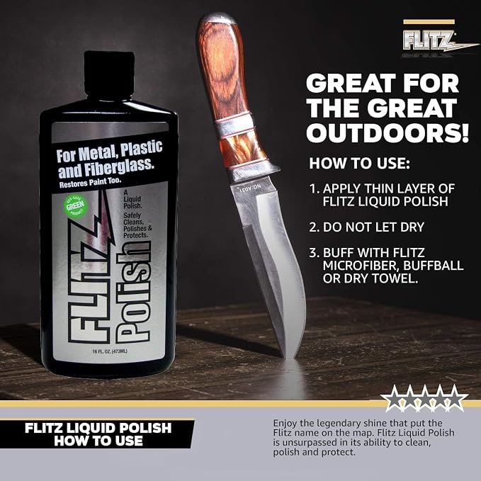 Flitz Multi Purpose Metal Polish Liquid - Image 5