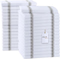 Dish Towels Set Size 15x25 Inch, 100% Cotton Soft & Absorbent Linen Kitchen by Avalon+Kitchen