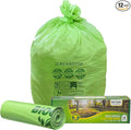 60-64 Gallon Compost bags BPI Certified Compostable Bags Heavy Duty Extra Thick by SHERBECK