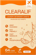 CLEARALIF Laundry Detergent Sheets, 64 Load by CLEARALIF