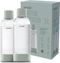 Mysoda Carbonating Bottles 2Pck 1L by Mysoda