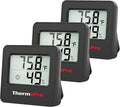 ThermoPro TP157 3 Pack Hygrometer Indoor Thermometer by ThermoPro