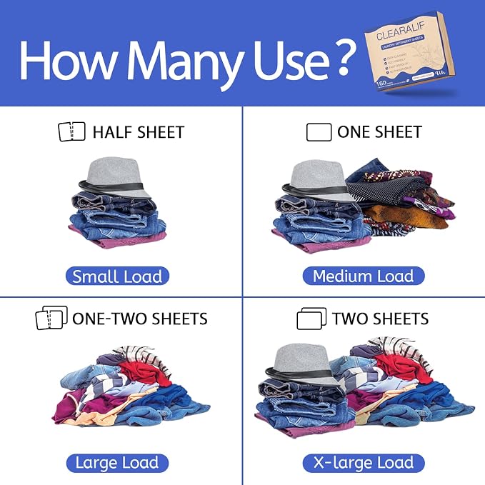CLEARALIF Laundry Detergent Sheets, Fresh Linen, Apartments - Image 3