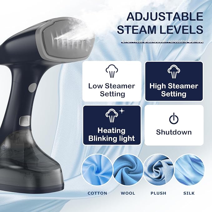 BEAUTURAL Handheld Garment Steamer - Image 3