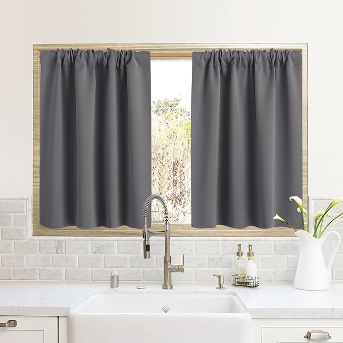 RYB HOME RV Camper Door Window Curtains -Blackout Privacy Curtains & Drapes by RYBHOME