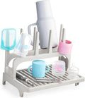 PopYum Seattle Gray Space Saving Drying Rack from 100% Recycled Bottles by PopYum