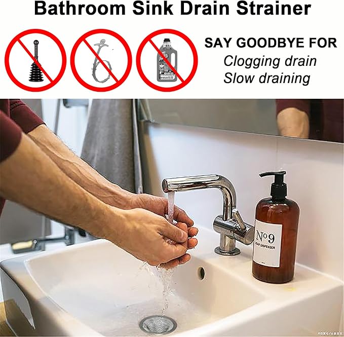 2PCS Tub Drain Hair Catcher - Image 6