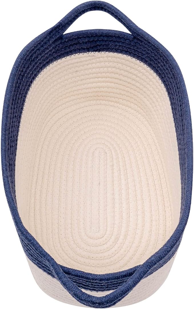Medium and Large Woven Basket//With Handle, Used - Image 4
