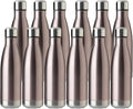 MEWAY 17oz Sport Water Bottle 12 Pack Vacuum Insulated Stainless Steel by MEWAY