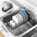 Small Dish Drying Rack Over The Sink, Compact Dish Rack by CHLORYARD
