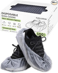 100Pcs Non-Woven Shoe Covers Disposable Non Slip by PUPILLEMONJEWELRY