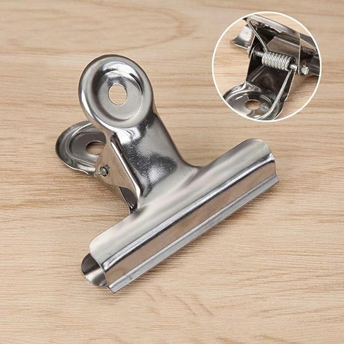 18 Pack Stainless Steel Chip Bag Clips Heavy Duty Food Bags Clamp Clips - Image 2