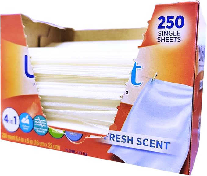 Laundry Prewash Spray Aerosol 12.3 Oz, Plus 4-in-1 Fabric Softener Dryer Sheets - Image 6