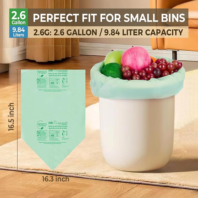 Small Compost Bags 2.6 Gallon - Image 4