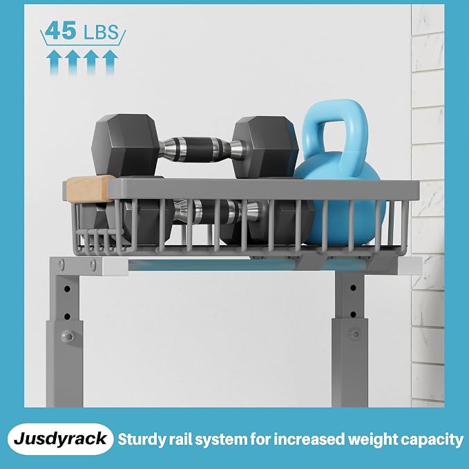 1 Packs 2 Tier Grey Under Sink Organizer, Under Sink Organizers and Storage - Image 4