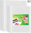 MakMeFre 100 Count Vacuum Sealer Bags 50 of Each Size 50 Pint 6"X10"and 50 by MakMeFreDirect