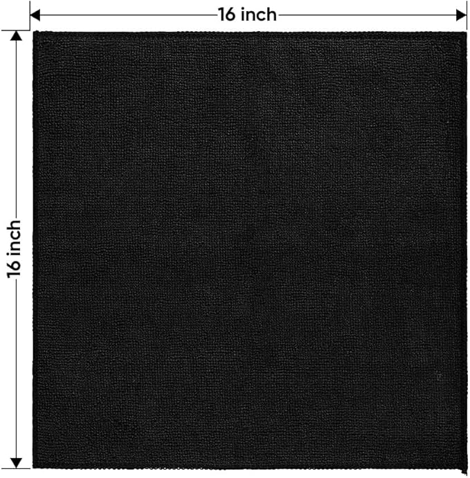 HOMEXCEL Microfiber Cleaning Cloths 12 Pack, Premium 16 x 16 inch Microfiber - Image 7