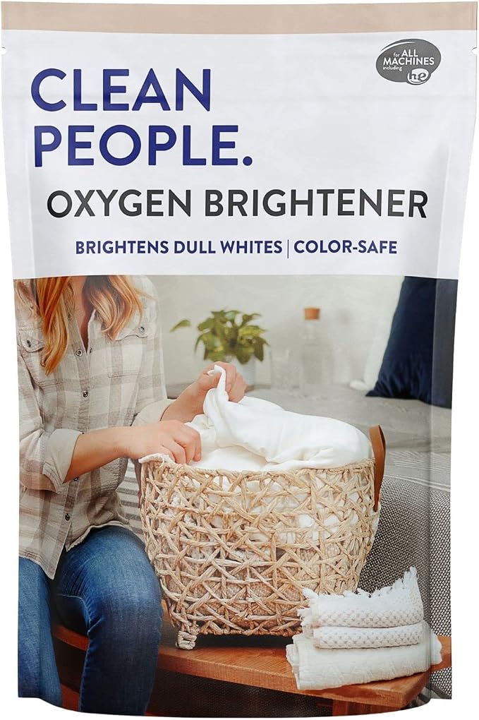 The Clean People Oxygen Brightener Stain Remover | Bleach Alternative, Simple by CleanPeople