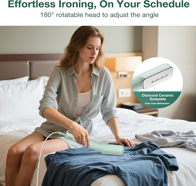 Newbealer 3in1 Clamp Travel Steam Iron - Image 6