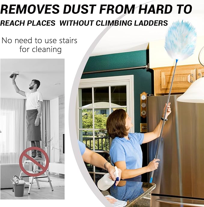5PCS Extendable Lambswool Duster - Image 5