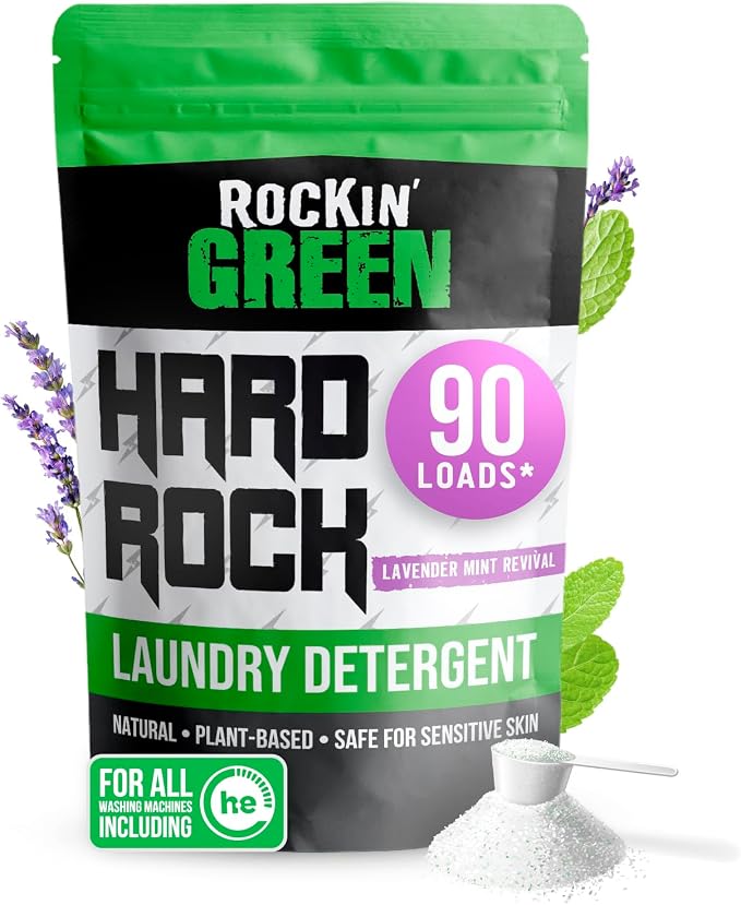 Rockin' Green Hard Rock Laundry Detergent by RockinGreen