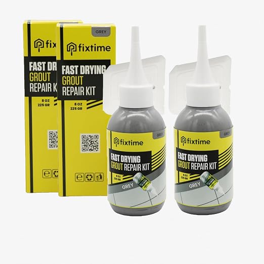 Tile Grout Repair Kit, Grout Repair Renews, Fast Drying Repait Kit, Grout Sealer by FIXTIME