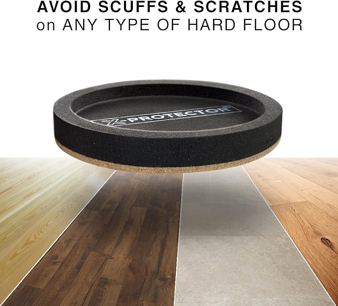 Felt Furniture Sliders for Hardwood Floors X-PROTECTOR 8 PCS 4 3/4” - Image 5